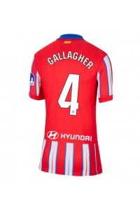 Atletico Madrid Conor Gallagher #4 Fotballdrakt Hjemme Klær Dame 2024-25 Korte ermer